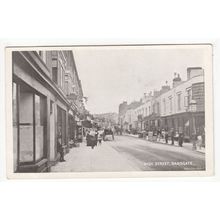 The High Street Sandgate Postcard Kent Wellington Series