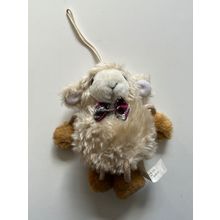 RICHARD LANG & SON HANGING PLUSH SHEEP WITH BOW TIE