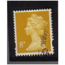 2000 GB 8P YELLOW F/U SG Y1674