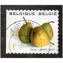 BEL 2007 (52c)(S/A) 'FRUIT-PEARS' FINE USED (EBID10367)