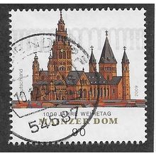 GER 2009 €0.90 'MAINZ CATHEDRAL' FINE USED (EBID53-721)