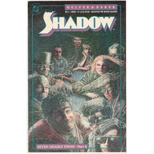 THE SHADOW ' Seven Deadly Finns ' issue # 4 (1987)