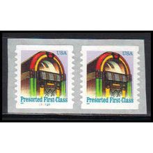 2912B 25c Juke Box Very Fine MNH CNP Left 222222 PA1684