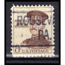 Used 1042A 8c General Pershing Rouseville, PA. E1889