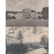 Bonn Germany Universitat University Museum 2x Antique Postcard