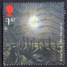 GB 2014 Centenary of WWI - A Star Shell £1.47 Used