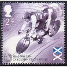 GB 2014 Commonwealth Games, Glasgow - Cycling £2.15 Used