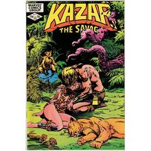 KA-ZAR THE SAVAGE # 16 ( 1982 )