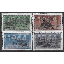 CAN 1994 (SET) ' 50TH ANN END OF SECOND WORLD WAR' (4v) FINE USED (EBID71-310)