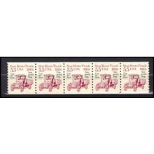 2125a 5.5c Star Route Truck Very Fine MNH Dry Gum PNC 1/5 X0539