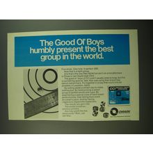 1974 Omark CCI Bench Rest Primers Ad - The good ol'boys humbly present the best