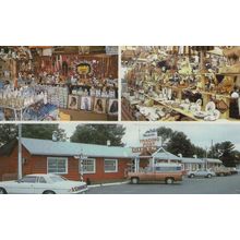 Muskoka Trading Post Shop Canadian Crafts Store Postcard