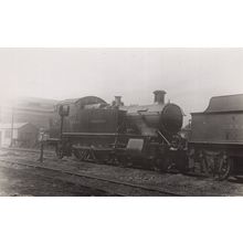 GWR Railway No 3117 Train 2-6-0T Real Photo Old Postcard