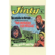 Girl Possessed Demon Exorcist Type Story Jinty Girls Comic Postcard
