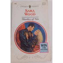 shades of sin by sara wood 1995 harlequin paperback good
