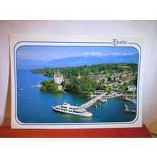 YVOIRE, LAC LEMAN, FRANCE unused postcard dated 1995 #
