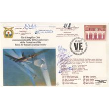 40th Anniversary Of The Formation RAF Escaping Society Hand Signed FDC