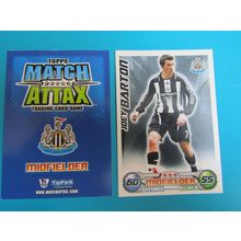 Joey Barton - Newcastle United - Match Attax 2008/09 Football Card