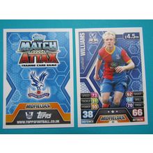 85. Johnathan Williams - Crystal Palace - Match Attax 2013/14 Football Card EF1