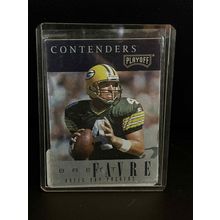 Brett Favre #4 | 1995 Playoff Contenders Football Trading Card