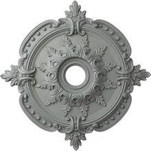 Ekena Millwork CM28BE 28 3/8"OD X 3 3/4"ID X 1 5/8"P Benson Classic Ceiling Meda