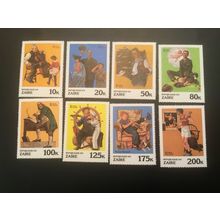 ICOLLECTZONE Zaire 1005-1012 VF NH
