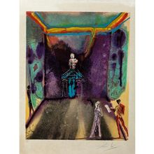 Salvador Dalí Three Plays by the Marquis de Sade 1969 Picture 15 Poster Canvas M