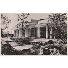 The Sun Pavillion Derry Gardens Kensington Antique Real Photo Postcard
