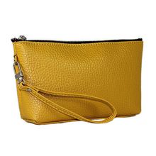 Cosmetic Bags w/ Wristlet - Yellow - BG-HD1445YL