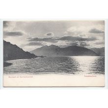 Sunset at Ballachulish Postcard Argyllshire V2