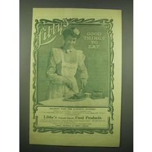 1902 Libby's Melrose Pate Ad - Libby's Good things to eat