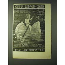 1900 Warner's Rust-Proof Corsets Ad - Every Pair Guaranteed