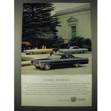 1965 Cadillac Sedan de Ville, 1964 De Ville Convertible & 1962 Coupe de Ville Ad