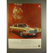 1970 Cadillac Coupe deVille Car Ad - Don't Let Go By