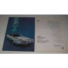 1970 Cadillac Eldorado Car Ad - Front Wheel Drive