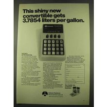 1974 Rockwell 203 Converter Ad - Shiny New Convertible