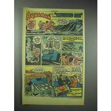 1978 Hostess Twinkies Ad - Aquaman and Imperiled Sub
