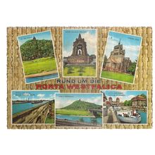 PORTA WESTFALICA, GERMANY used vintage postcard 1969 =