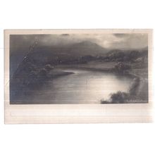 BEN LEDI. STIRLINGSHIRE SCOTLAND unused antique postcard by Charles Worcester =