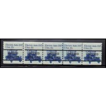 1906a 17c Electric Auto Fine MNH Dry Gum PNC 4A/5 Gap 2L X1414