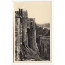 Constable's Tower and Harbour Dover Castle Postcard Kent Ministry of Works 11