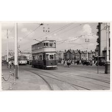 Blackpool Transport Safety Officer 1958 Fundraising Bus Photo