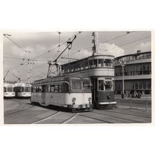 Blackpool Transport Safety Officer TSO Bus Station 1958 RPC Photo