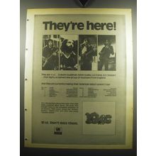 1974 10cc Album Advertisement - They're here!