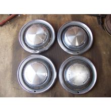1970 CHRYSLER HUBCAPS 15" OEM SET OF 4 #2944429