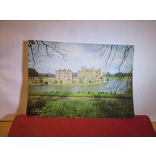 from south, LEEDS CASTLE, MAIDSTONE, KENT used postcard 1980s =