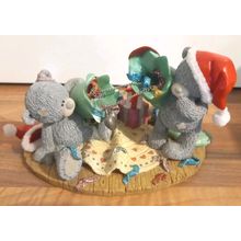 Me To You figurine, Teddy Bear Christmas Cracker. Limited Edition Ornament Boxed