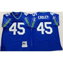 Seattle Seahawks #45 Kenny Easley Throwback Jersey Blue