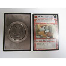 Star Wars 1998 A New Hope Decipher CCG B/B Card Blue Milk LS