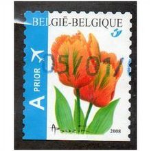 BEL 2008 (80c)(S/A) 'TULIP ORANGE FAVOURITE' FINE USED (EBID10466)